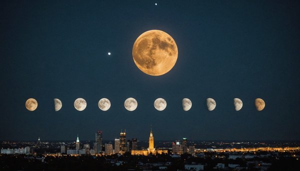 Calendrier lunaire 2025 : dates et horaires des pleines lunes à ne pas manquer